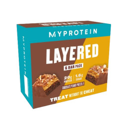 Layered Bar - 12x60g Chocolate Peanut Pretzel Myprotein