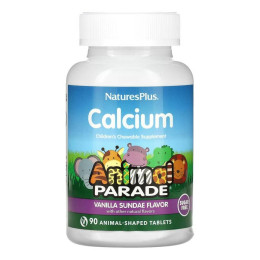 Sugarfree Calcium chewable - 90 tabs Nature's Plus