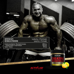 Креатин Activlab Classic Series Creatine Monohydrate with Taurine 300 g (Lemon) Activlab