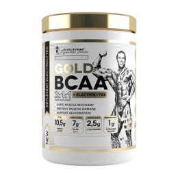 Амінокислоти в порошку Gold BCAA 375 g + glutamine + electrolytes (Fruit Massage) Kevin Levrone