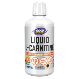 L-карнітин NOW Sports L-Carnitine Liquid 1000 mg 946ml (Citrus) NOW