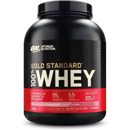 Gold Standard 100% Whey 2273g (Delicious Strawberry) EU Optimum Nutrition