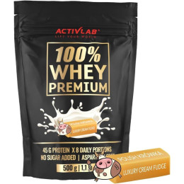 Протеин Activlab 100% Whey Premium 500 g (Cream Fudge) Activlab