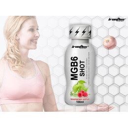 Магний + Витамин В6 Iron Flex Mg+B6 Shot 100ml (Apple raspberry) IronFlex