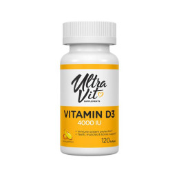 ULTRAVIT Vitamin D3 4000iu 120soft VPLab