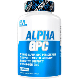 Альфа GPC Evlution Nutrition Alpha GPC 150 mg 60 Veggie Capsules Evlution Nutrition