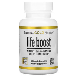 Антиоксидантный комплекс California Gold Nutrition Life Boost 60 Caps California Gold Nutrition