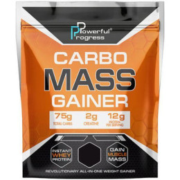 Гейнер Powerful Progress Carbo Mass Gainer 4000 g (Ваниль) Powerful Progress