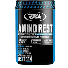 Амінокислоти Amino Rest 500 g (Strawberry — Watermelon) Real Pharm