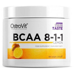 Амінокислоти OstroVit Extra Pure BCAA 8:1:1 200g (Lemon) OstroVit