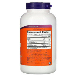 Лецитин Now Foods (Lecithin) 1200 мг 200 капсул