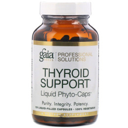 Средство для поддержки щитовидной железы Gaia Herbs Professional Solutions (Thyroid Support) 120 капсул