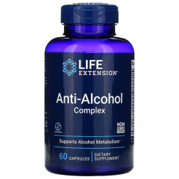 Антиалкогольный комплекс Life Extension (Anti-Alcohol HepatoProtection) 60 вегетарианских капсул