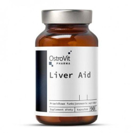 Элитная помощь для печени, PHARMA ELITE LIVER AID, OstroVit, 90 капсул