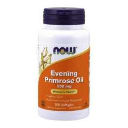 Масло вечерней примулы Now Foods (Evening Primrose Oil) 500 мг 100 капсул