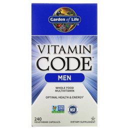 Вітаміни для чоловіків Garden of Life (Vitamin Code) 240 капсул