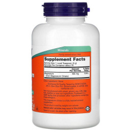 Магний Цитрат Now Foods (Magnesium Citrate Powder) 227 г