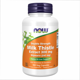 Silymarin Milk Thistle 300mg - 100 vcaps Now Foods