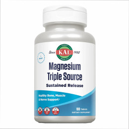 Magnesium Sustained Release Triple Source 500mg - 100 tabs KAL