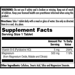 Magnesium Sustained Release Triple Source 500mg - 100 tabs KAL