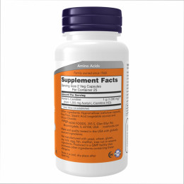 Acetyl L-Carnitine 500mg - 50 vcaps Now Foods