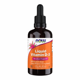 Liquid Vitamin D-3 - 59ml (2fl oz) Now Foods