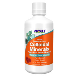 Colloidal Minerals Raspberry - 32oz Now Foods