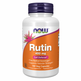 Rutin 450 mg - 100 vcaps Now Foods