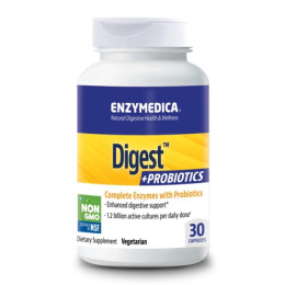 Digest Basic+Probiotics - 30 caps Enzymedica