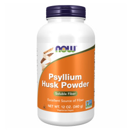 Psyllium Husk Powder - 340g Now Foods