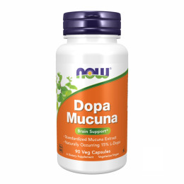 Dopa Mucuna - 90vcaps Now Foods