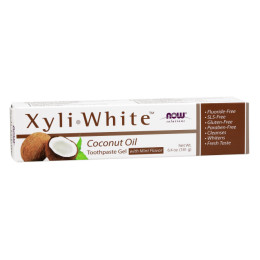 XyliWhite™ Coconut Oil Toothpaste Gel - 6.4oz Now Foods