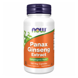 Panax Ginseng 500mg - 100 vcaps Now Foods