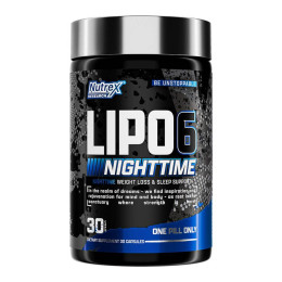 Lipo-6 Black Nighttime UC - 30 caps Nutrex