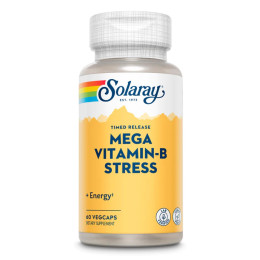 Mega Vitamin B-Stress - 60 vcaps Solaray