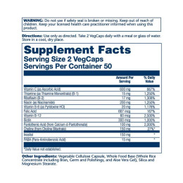 Balanced B Stress - 100 vcaps Solaray