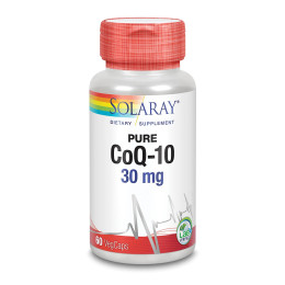 Pure CoQ10 30mg - 60 vcaps Solaray