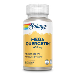 Mega Quercetin 600mg - 60 vcaps Solaray