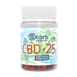 Stark CBD 25mg - 30 caps Stark Pharm