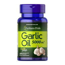 Garlic Oil 5000mg - 100 caps Puritans Pride