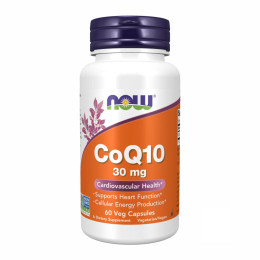 COQ10 ( Koenzym Q10 ) 30mg - 60vcaps Now Foods