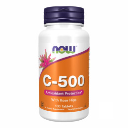 C-500 RH - 100 tabs Now Foods