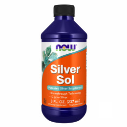 Silver Sol Liquid - 8 fl oz Now Foods