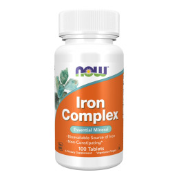 Iron Complex - 100 tabs Now Foods