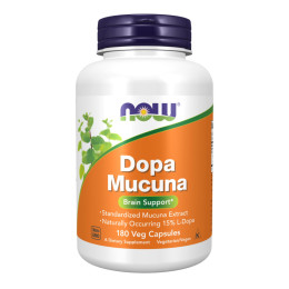 Dopa Mucuna - 180 vcaps Now Foods