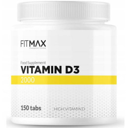 Вітамін D3 FitMax Vitamin D3 2000 150 tabs FitMax