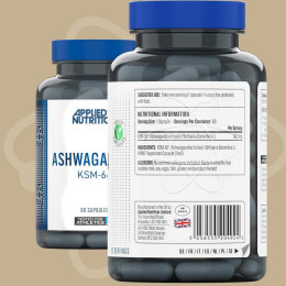 Ashwagandha KSM 66 + Astragin 60caps Applied Nutrition