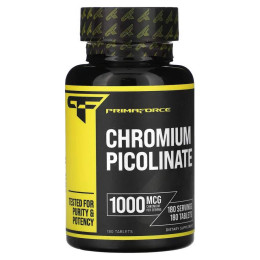 Хром пиколинат Primaforce Chromium Picolinate, 1,000 mcg, 180 Tablets Primaforce