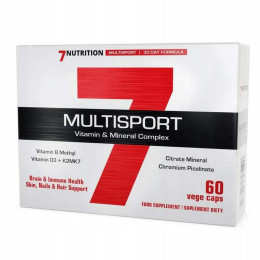 Вітамінно-мінеральний комплекс 7 Nutrition Multisport Vitamin & Mineral Complex, 60 caps 7Nutrition