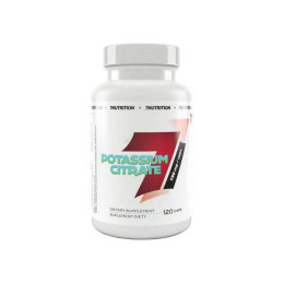 Цитрат калію 7 Nutrition Potassium Citrate 750 mg, 120caps 7Nutrition